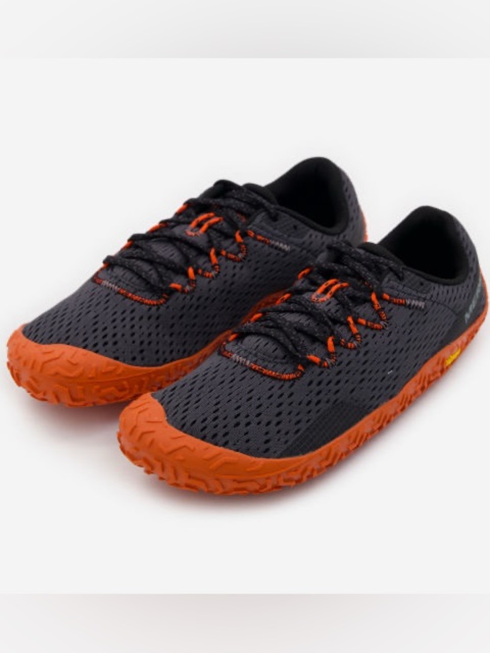 MERRELL Granite & Tangerine Vapor Glove 6 Trail Running Trainers